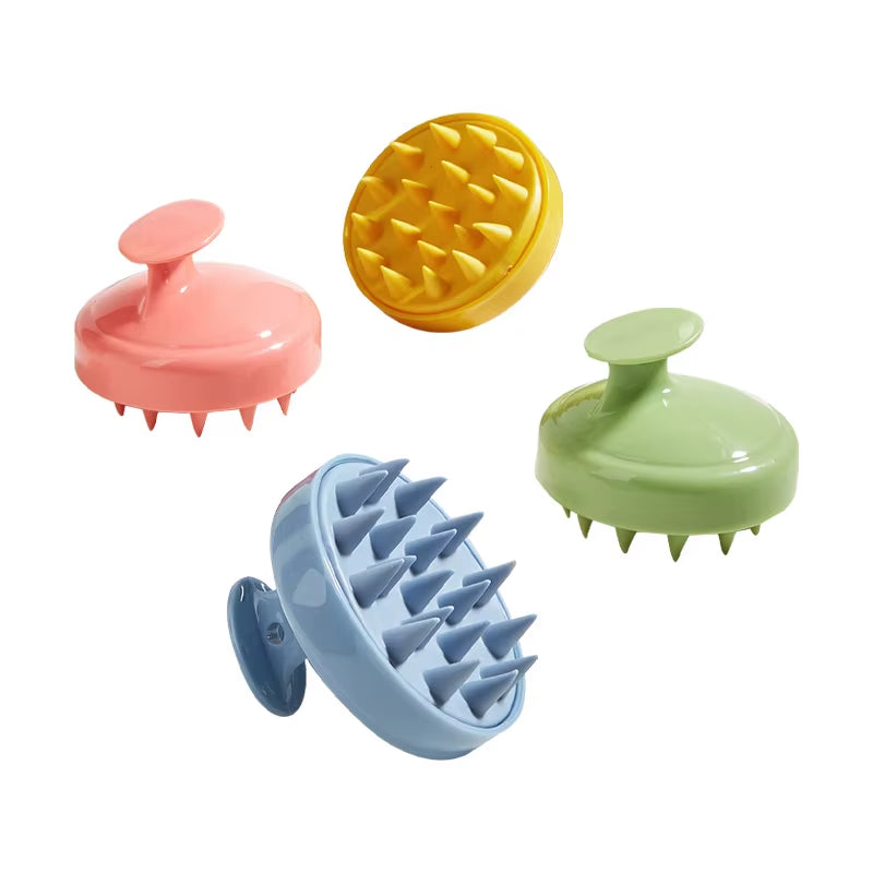 Wet and Dry Scalp Massage Silicone Brush