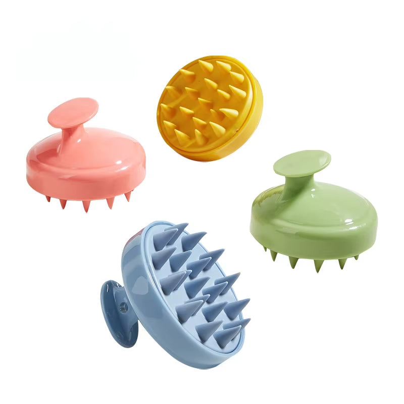 Wet and Dry Scalp Massage Silicone Brush