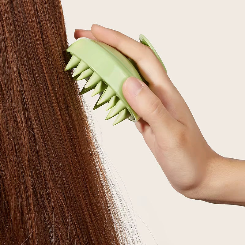Wet and Dry Scalp Massage Silicone Brush