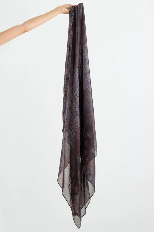 Hangul Design Korean Languages Wrap Shawl Scarf