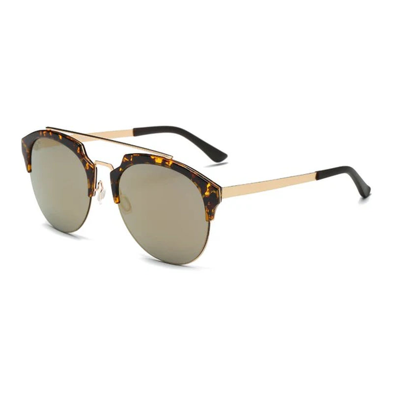 Women round Cat Eye Fashion Sunglasses