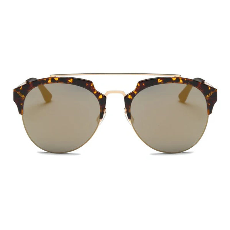 Women round Cat Eye Fashion Sunglasses