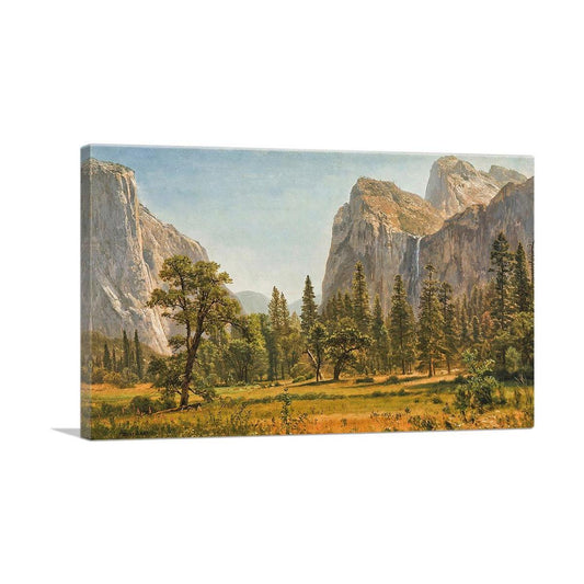 Bridal Veil Falls Yosemite Valley California