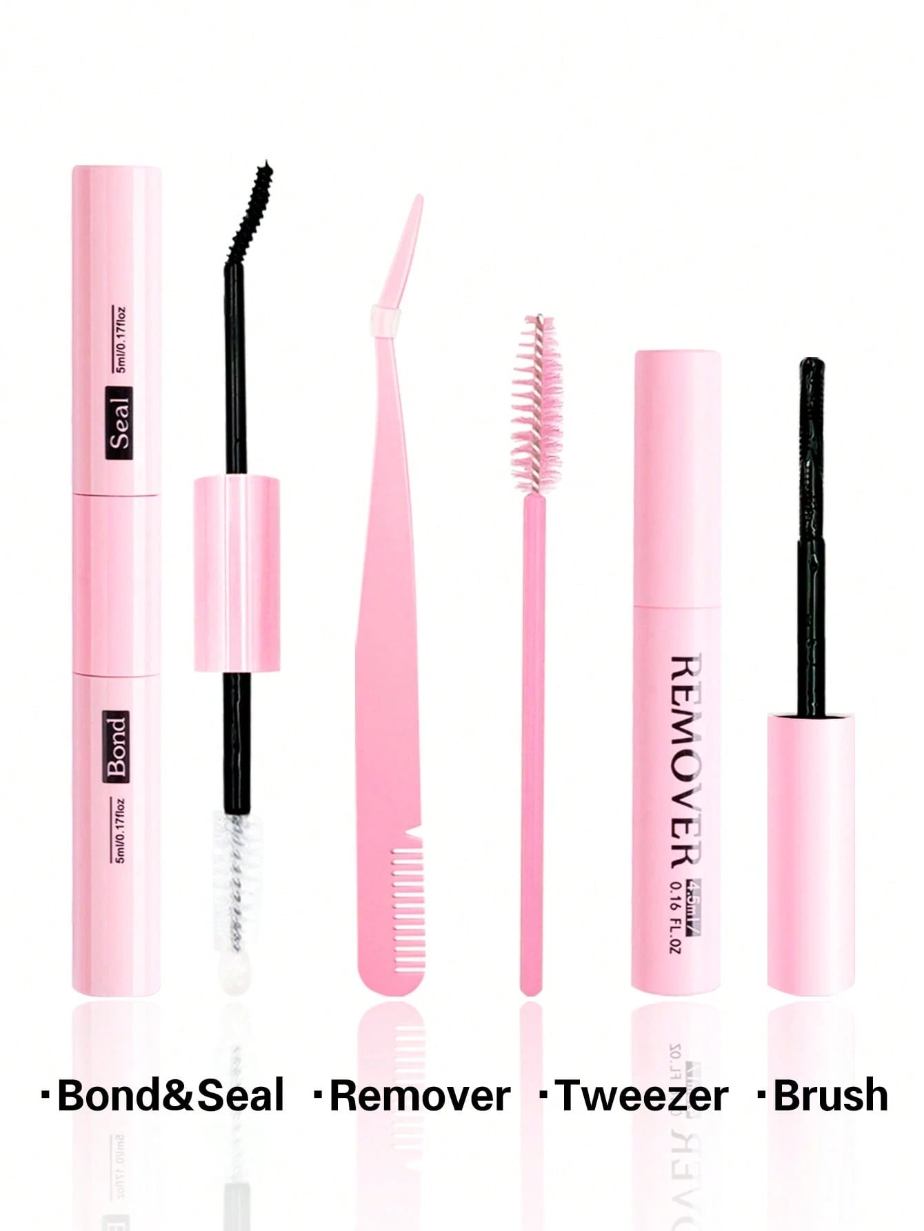 200PCS Dramatic C-Curl 8-16MM Mix DIY Lash Extension Kit (Includes Lash Glue + Remover and Tweezers)
