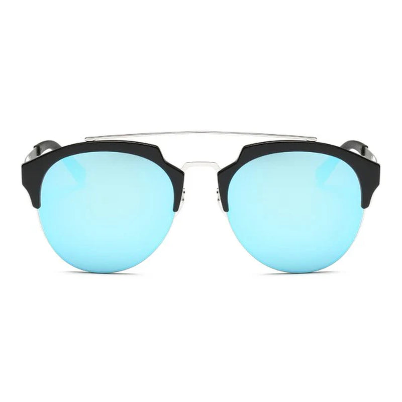Women round Cat Eye Fashion Sunglasses